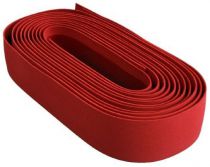 Ruban de Guidon Velo Suede 2.5mm Rouge - sans Bouchons