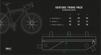 Sacoche de Cadre AGU Tube Frame Bag Venture Medium 4L