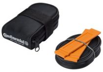 Sacoche de Selle Continental + Chambre 60mm + 2 Dmonte pneus