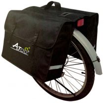 Sacoche Vélo Optimiz Porte-Bagage à Pont 2 Volumes (+/-40L)