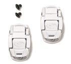 Sidi Boucles Caliper Blanches Réf. RLEVASD06 - Paire