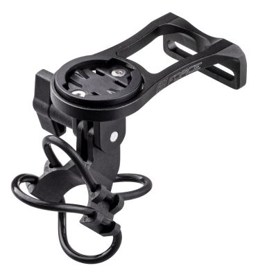 Support Compteur Vélo Carbone Intégré à La Potence - Compatible Garmin, Wahoo, Bryton - Léger, Aérodynamique