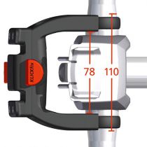 Support de Cintre KlickFix pour E-Bike Réf. 0211EB