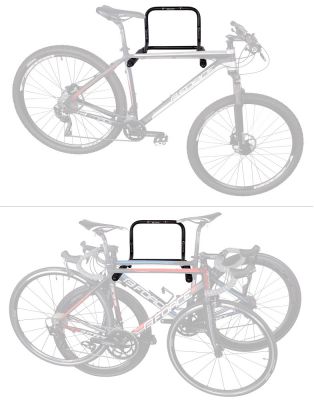 Porte vélo mural pour 2 vélos