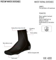 Sur-Chaussures Hiver Campagnolo Protemp Noires - Promo