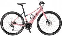 Vlo Assistance Electrique Ciocc E-Lady TKK Gravel 2022 - Flatbar - Shimano 105 Disc 11v + Cadeau