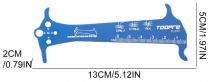 Vérificateur d\'Usure Chaîne Toopre TL-217 Bleu
